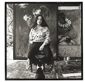 Karin Wieckhorst, Angela Hampel, 1986, Privatbesitz © Karin Wieckhorst