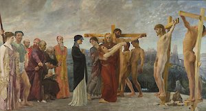 Max Klinger, Die Kreuzigung Christi, 1890