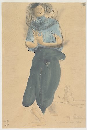 Auguste Rodin, Kambodschanische Tänzerin, 1906, Musée Rodin Paris