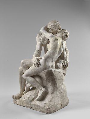Auguste Rodin, Der Kuss, um 1885, Musée Rodin, Paris