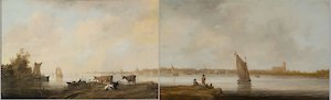 Aelbert Cuyp, Ansicht von Dordrecht, um 1647, LACMA Losangeles &amp; MdbK