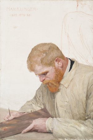 Curt Stoeving, Bildnis Max Klinger, 1895, MdbK