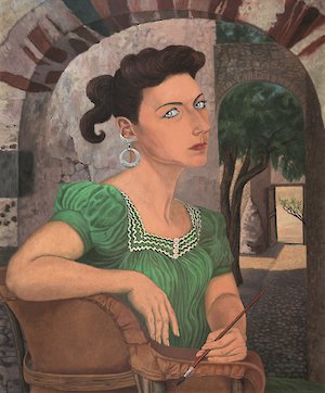 Olga Costa, Autorretrato (self portrait), 1947, Colección Andrés Blaisten, © VG Bild-Kunst Bonn, 2022 / SOMAAP