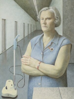 Monika Geilsdorf, Portrait Frieda G., 1977, © VG Bild-Kunst Bonn, 2024
