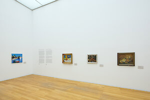 Wiedersehen mit Abraham Jaskiel im Bilderkosmos #2, Ausstellungsansicht, MdbK, 2025 Foto: Alexander Schmidt/PUNCTUM