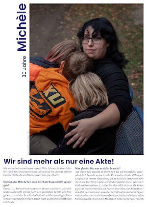 Michèle, Foto: Stella Weiß, Layout: Studio Nell