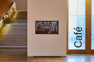 Shlomit Lehavi, Leerstellen sichtbarmachen, 2025, Installationsansicht, Foto: Alexander Schmidt/Punctum, © Künstlerin