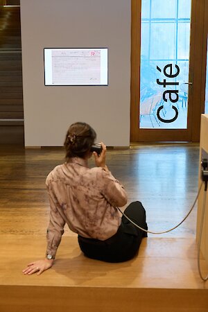 Shlomit Lehavi, Leerstellen sichtbarmachen, 2025, installation view, photo: Alexander Schmidt/Punctum, © artist